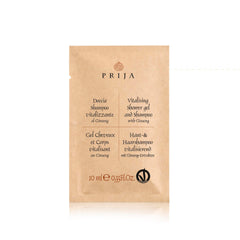 Prija Vitalising Shower Gel And Shampoo VEGANOK Certified (10 ml) - 600Pack