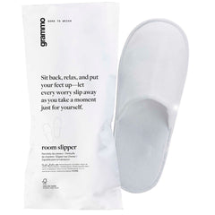 Grammo Pantofole Chiuse in Spugna - 100Pack