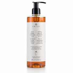 Prija Vitalising Shower Gel And Shampoo Refillable Bottle VEGANOK Certified (380 ml) - 18Pack