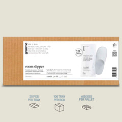 Grammo Pantofole Chiuse in Spugna - 100Pack