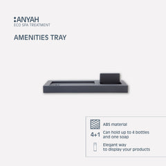 Anyah Amenities Vassoio Soft Touch- 100Pack