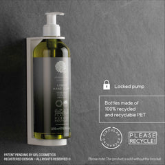 Geneva Green Liquid Hand Soap With Locked Pump (370 ml) - 18Pack