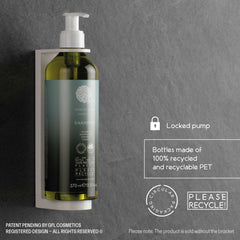 Geneva Green Shampoo With Locked Pump (370 ml) - 18Pack