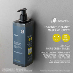 Anyah Shampoo Certificato Nordic Ecolabel In Flacone Non Ricaricabile (480 ml) - 18Pack