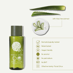 Geneva Green Body Wash (30 ml) - 300Pack