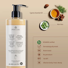 Prija Relaxing Massage Lotion With Locked Pump VEGANOK Certified (380 ml) - 18Pack