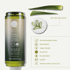 Geneva Green Body Wash Cartridge For Dispenser (360 ml) - 18Pack