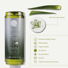Geneva Green Liquid Hand Soap Cartridge For Dispenser (360 ml) - 18Pack