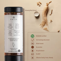 Prija Vitalising Cleansing Hand Wash Cartridge For Dispenser VEGANOK Certified (360 ml) - 18Pack