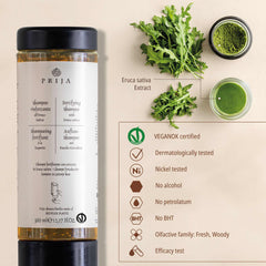 Prija Fortifying Shampoo Cartridge For Dispenser VEGANOK Certified (360 ml) - 18Pack