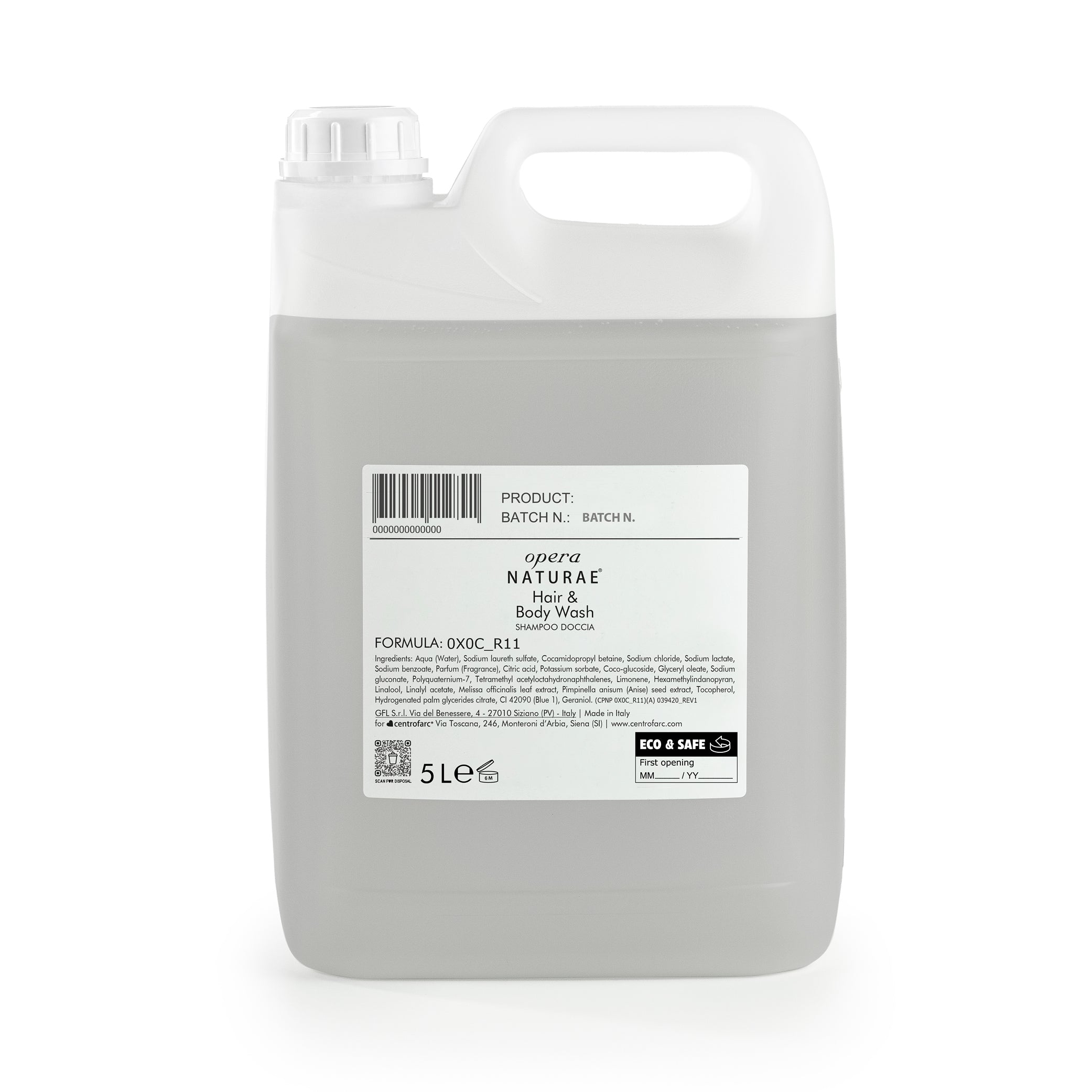 Opera Naturae Shampoo-Doccia Tanica 5L