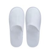 No Logo Closed Toe Slippers In Sponge - 100Pack