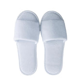 No Logo Deluxe Open Toe Slippers In Soft Sponge - 100Pack