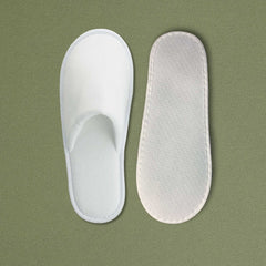 No Logo Pantofola Chiusa Super Luxe In Velour - 100Pack