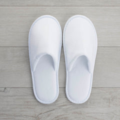 No Logo Pantofola Chiusa Super Luxe In Velour - 100Pack