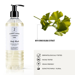 Guest Love Gel douche Cartouche pour Ecover (370 ml)- Pack de 18