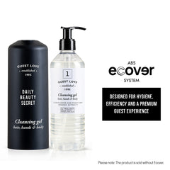 Guest Love Gel nettoyant pour corps, mains et cheveux Cartouche pour Ecover (370 ml)- Pack de 18
