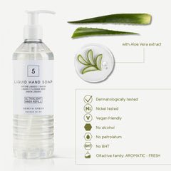 Geneva Green Liquid Hand Soap Cartridge For Ecover (370 ml)- 18Pack