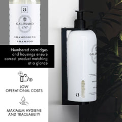 Galimard "1747" Shampooing Cartouche pour Ecover (370 ml) - Pack de 18
