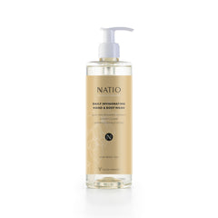 Natio Daily Invigorating Hand & Body Wash Refillable Bottle (380 ml) - 18Pack