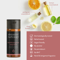 Elemental Herbology "Néroli & Bergamote" Lotion pour le Corps (40 ml) - Pack de 216