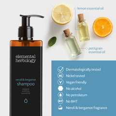 Elemental Herbology "Neroli & Bergamot" Shampooing (5 L) - Pack de 2