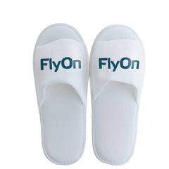 HOTEL FLYON PANTOFOLA APERTA CON SUOLA IN EVA RIVESTITA - 100Pack