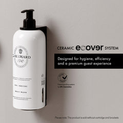Galimard "1747" Ecover en céramique blanche pour Gel douche - Pack de 16