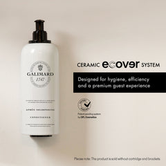 Galimard "1747" Ecover en céramique blanche pour Après-shampooing - Pack de 16