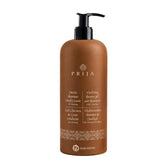 Prija Brown Ceramic Ecover For Vitalising Shower Gel And Shampoo - 16Pack