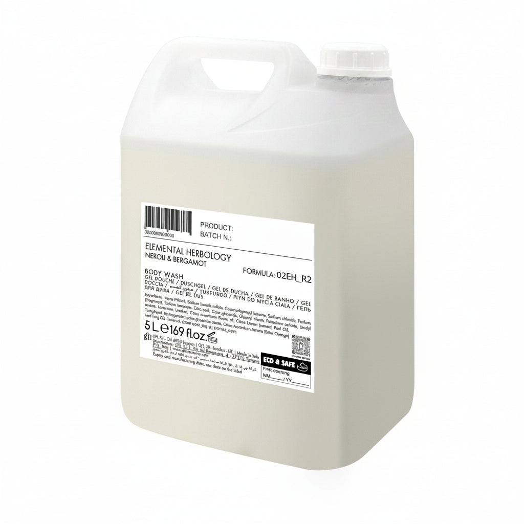Elemental Herbology "Neroli & Bergamot" Body Wash (5 L)