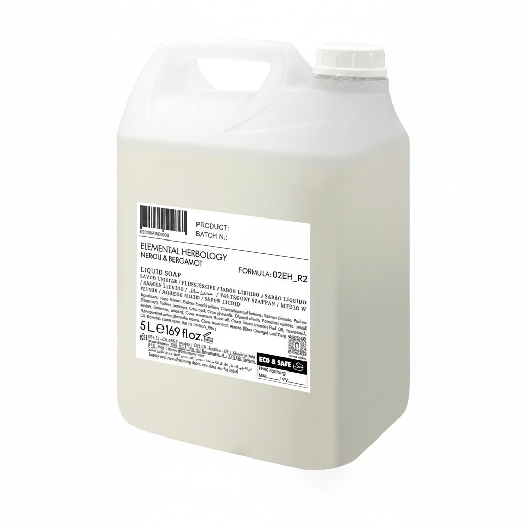Elemental Herbology "Neroli & Bergamot" Liquid Soap (5 L)