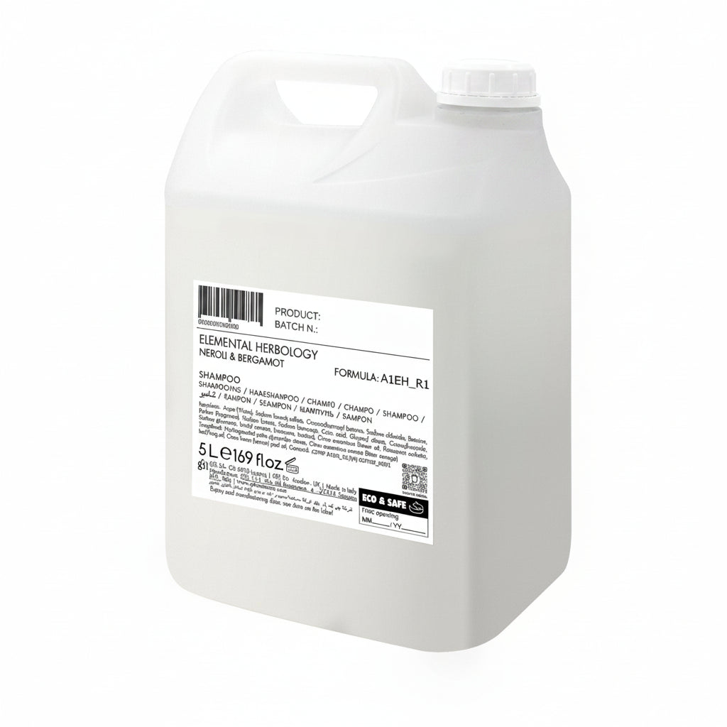 Elemental Herbology "Neroli & Bergamot" Shampoo (5 L)
