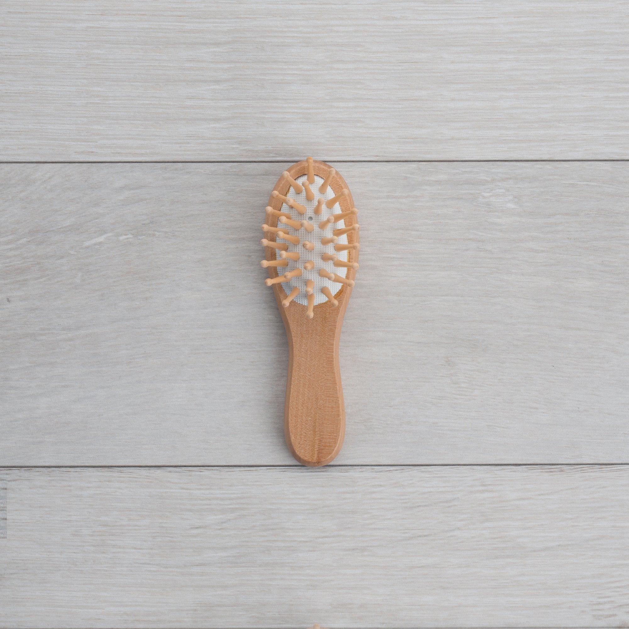 No Logo Natural Wooden Hair Brush