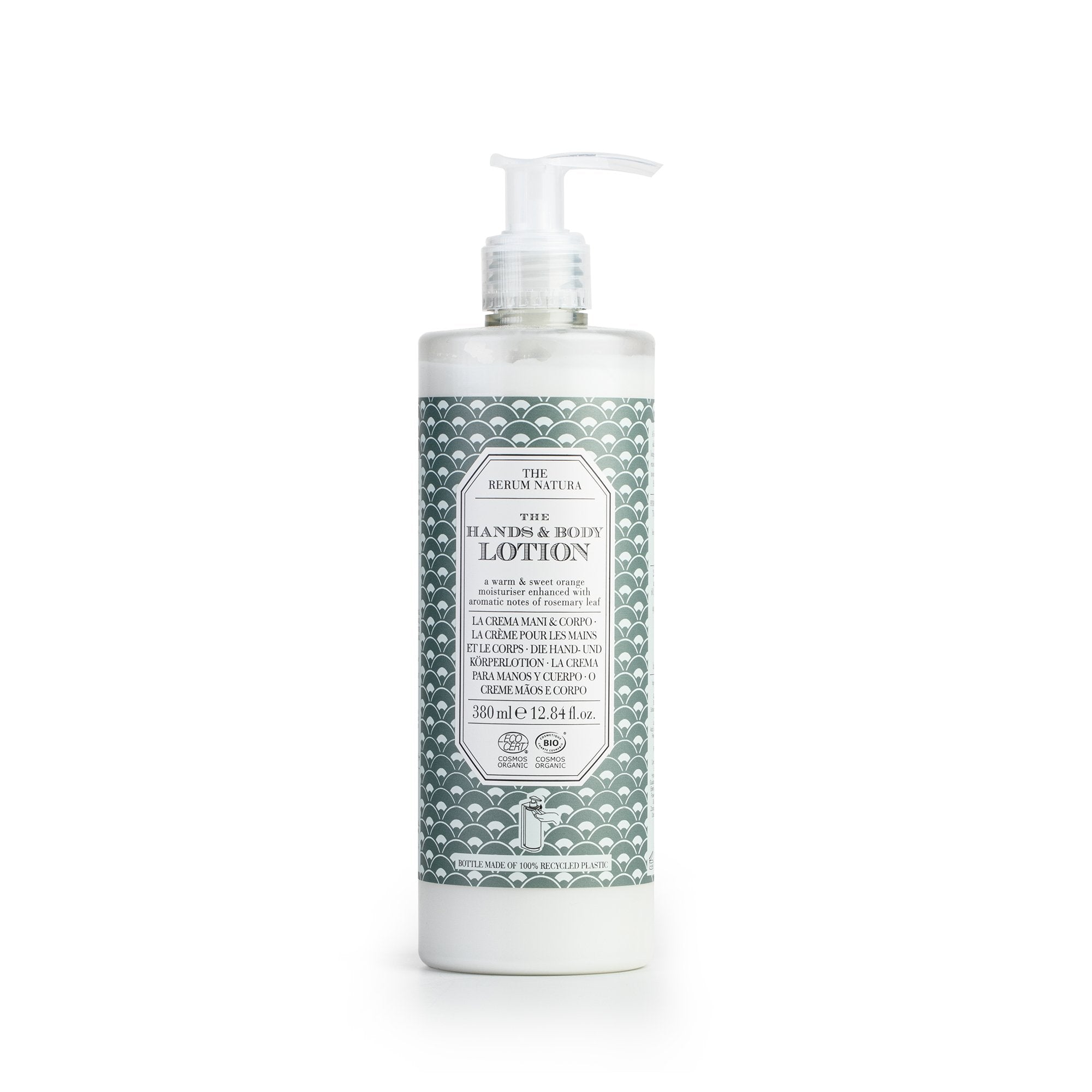 The rerum natura organic certified body cream (380 ml)