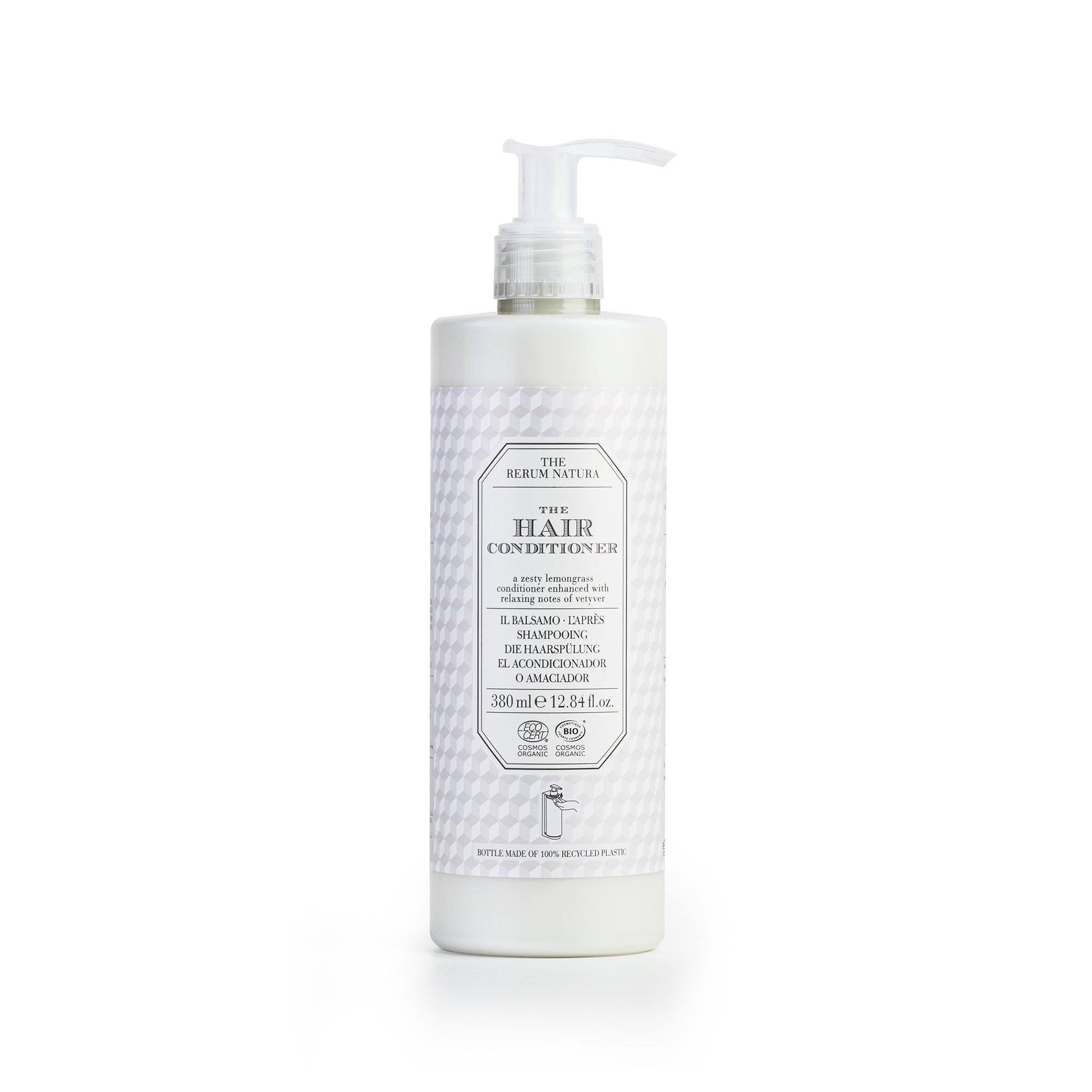 The rerum natura organic certified hair conditioner (380 ml)