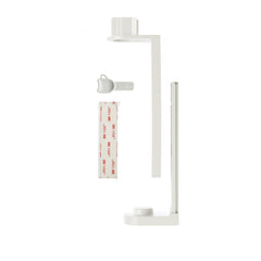 Staffa Antimanomissione Per Pump Dispenser Bianca Con Biadesivo - 15Pack