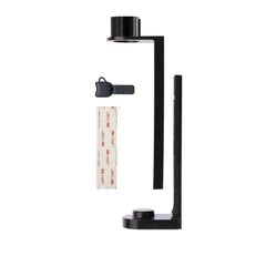 Staffa Antimanomissione Per Pump Dispenser Nera Con Biadesivo- 15Pack