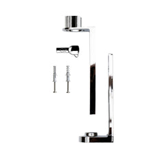 Staffa Antimanomissione Per Pump Dispenser Cromata Con Viti- 15Pack