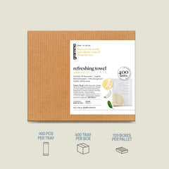 Grammo Paper Refreshing Towel - 400Pack