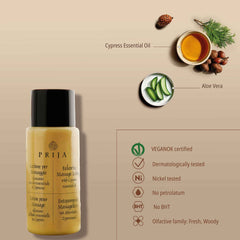 Prija Relaxing Massage Lotion VEGANOK Certified (40 ml) - 216Pack
