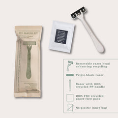 Eco Elements Kit de Rasage - Pack de 500