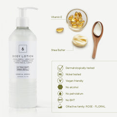 Geneva Green Body Lotion Cartridge For Ecover (370 ml)- 18Pack