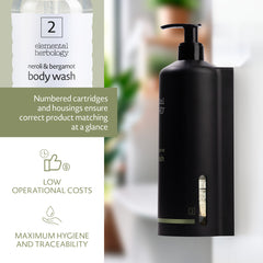 Elemental Herbology Body Wash Cartridge For Ecover (370 ml)- 18Pack