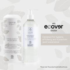 Osmè Cartouche hydratant mains et corps pour Ecover (370 ml) - Pack de 18