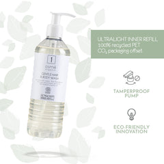 Osmè Cartuccia gel delicato capelli e corpo per Ecover (370 ml) - 18Pack