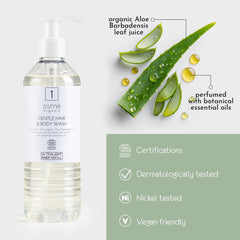 Osmè Cartuccia gel delicato capelli e corpo per Ecover (370 ml) - 18Pack