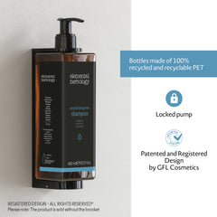 Elemental Herbology "Néroli & Bergamote" Shampooing avec Pompe Verrouillée (480 ml) - Pack de 18