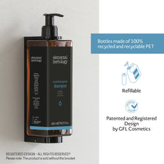 Elemental Herbology "Néroli & Bergamote" Shampooing Flacon Rechargeable (480 ml) - Pack de 18