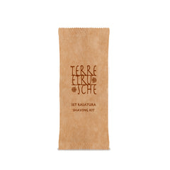 TERRE ETRUSCHE SET BARBA CON RASOIO BILAMA - 500Pack